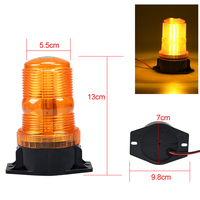 12-24V 30 LED de alta potencia de advertencia de emergencia Flash luz estroboscópica baliza para carretilla elevadora camión autobús escolar ámbar azul rojo
