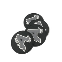 Patch en caoutchouc PVC 3D souple personnalisable, écologique, avec logo imprimé, designs sur mesure pour étiquettes de vêtements, sacs, bagages DIY