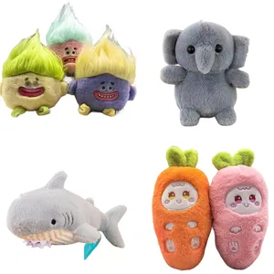 2024 Wholesale Cartoon Multi Size Soft Cute Plush Toy Doll Stuffed Plush Animal Anime Toys For Custom