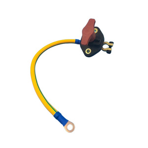 ชุดสวิตช์ตัดไฟขั้วลบแบตเตอรี่ทองแดงแท้แบบใหม่ ป้องกันน้ำ ใช้ได้กับรถบรรทุกและการเกษตร - Product Image 3