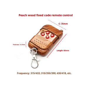 Control Remoto Inalámbrico de 4 Botones con Código Fijo, Interruptor Metálico, Transmisor de 315/433m para Hogar y Oficina - Product Image 2
