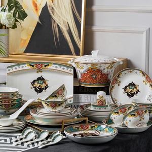 Modern Luxury Porcelain <b>Dinner</b> Plates New Design Hotel Ceramic Tableware Plate Wholesale Restaurants Plates <b>Set</b> Dinnerware - Product Image 2
