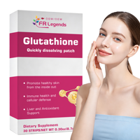 Film oral à dissolution rapide personnalisé OEM/ODM à la vitamine E pour le soutien hépatique et antioxydant, patch au glutathion à dissolution rapide
