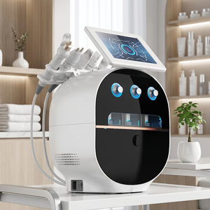 Machine de nettoyage et de beauté du visage multifonctionnelle à jet d'eau oxygénée H2O2 de deuxième génération 6 en 1 - Product Image 1