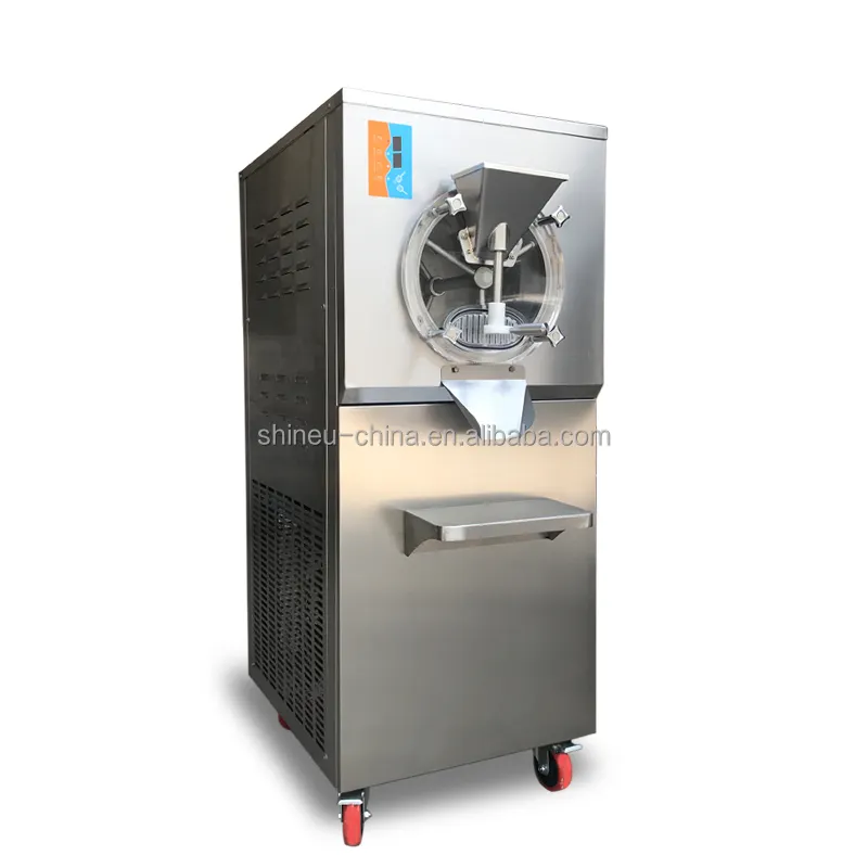 Máquina de helados duros/italianos Congelador por lotes de helados Comercial/Máquina para hacer helados Máquina de barra de helados