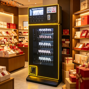 Distributore Automatico Intelligente SOURE per Profumi e <span class=keywords><strong>Cosmetici</strong></span>, Chiosco Sottile con Schermo Touch per Prodotti di Bellezza, Ideale per Centri Divertimento Familiari - Product Image 4