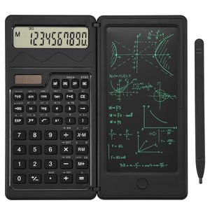 Calculatrice <span class=keywords><strong>scientifique</strong></span> électronique de bureau numérique pliable portative avec la tablette d'écriture d'affichage à cristaux liquides pour le collège d'école - Product Image 1