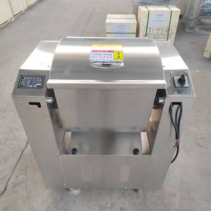 Mélangeur à pâte électrique commercial automatique en acier inoxydable de 15 kg, silencieux et performant - Product Image 1