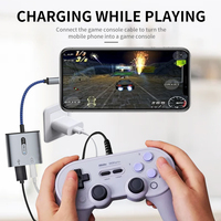 Adaptateur USB 3.0 OTG 2 en 1 Convertisseur de charge Adaptateur USB Type C vers USB mâle vers femelle Convient pour la connexion d'un téléphone mobile Disque U