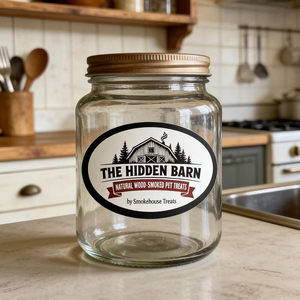 Etiquetas Adhesivas de PET Laminado Brillante, Resistentes al Aceite, Ecológicas, Impresas Personalizadas, con Código de Barras, para Empaquetado de Golosinas para Mascotas - Product Image 3