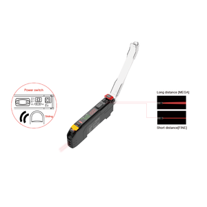 2-Ports Optical Fiber Amplifier - High Speed <strong>Array</strong> Fiber Optic <strong>Sensor</strong> for Industrial Applications, Precision Photoelectric - Product Image 3