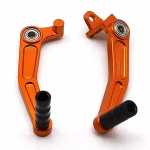 Pedal rem sepeda motor CNC, Tuas pemindah gigi untuk KTM Duke RC125 RC200 RC390 Duke125 Duke390 Duke200