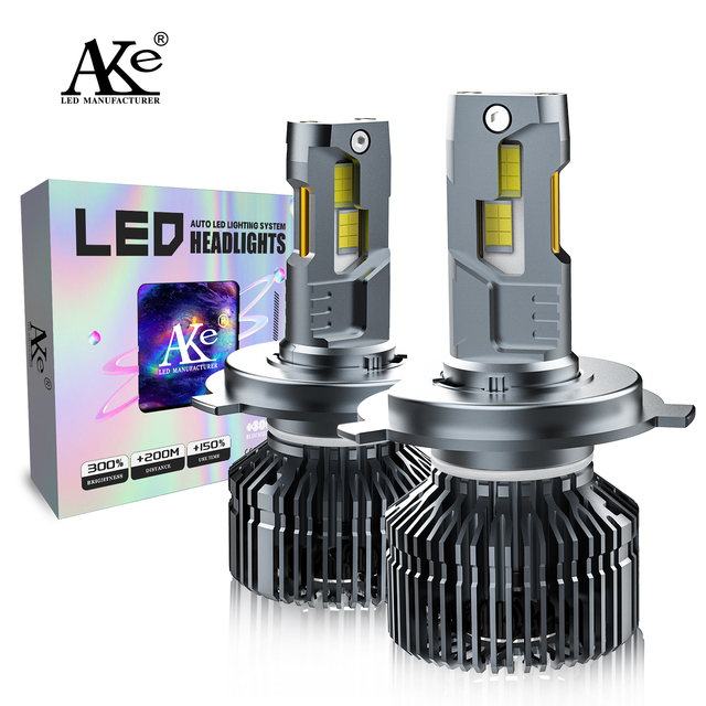 AKE K12 240W H4 Led Headlight Bulb 24000Lm 6000k Bombillo Led H1 H3 Focos Led H7 H11 Luces Led 9005 Hb3 Faro Led 9006 Hb4 9012