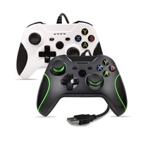 Volant de jeu filaire multiplateforme avec bouton Turbo, gyroscope six axes, moteur à vibration et batterie 600 mAh pour
