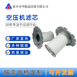 ไส้กรองเครื่องอัดอากาศฮัวฮัง รุ่นใหม่ 2901162600 ใยแก้ว 3 ไมครอน ตัวกรองแยกน้ำมัน ประสิทธิภาพ 99% สำหรับน้ำมันเครื่องจักร - Product Image 4