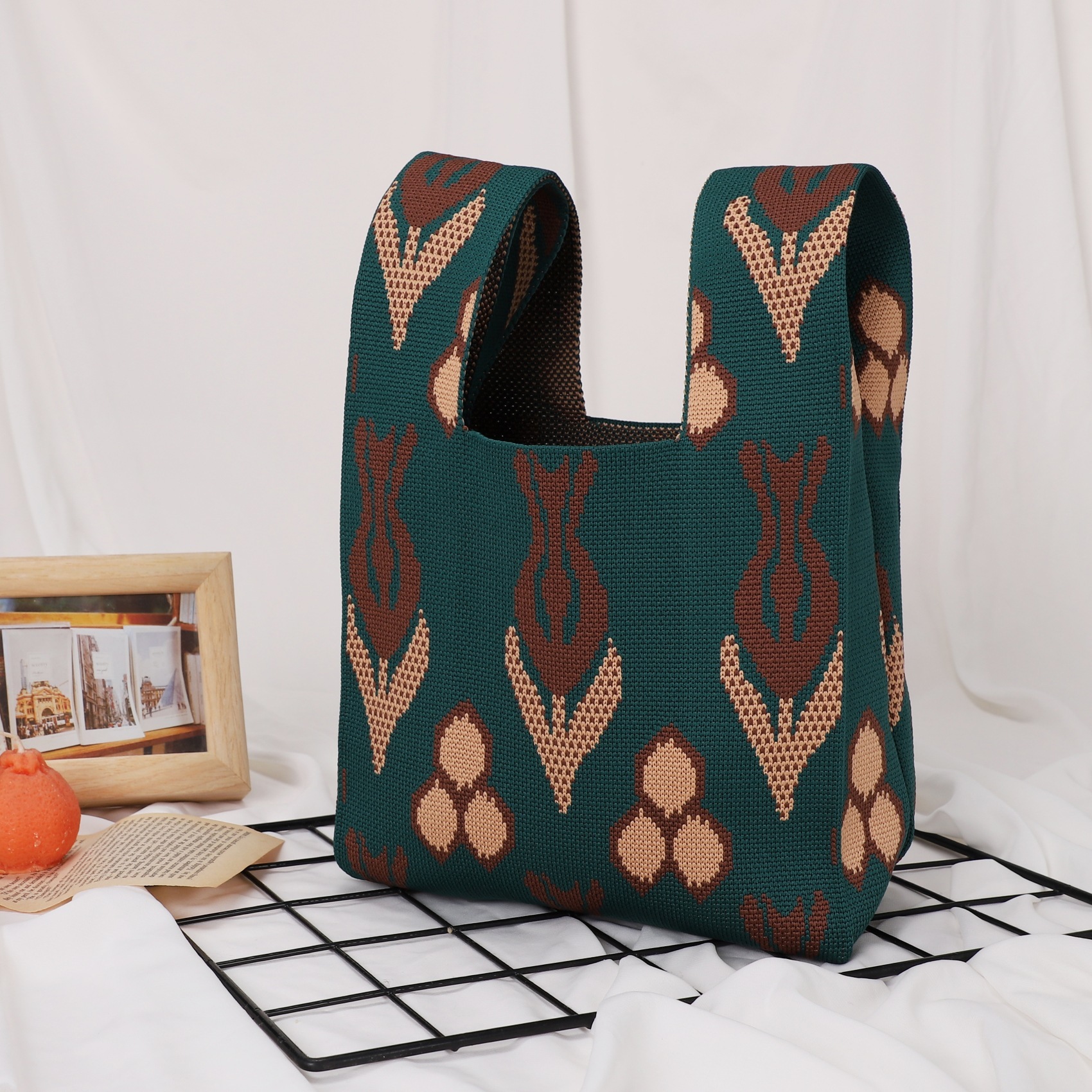 Petit sac Arrowfish café kaki