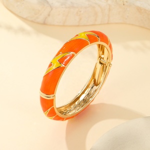 Bracelets en émail coloré éclair, les plus vendus en gros, bracelets créatifs en alliage émaillé et bijoux haut de gamme - Product Image 5