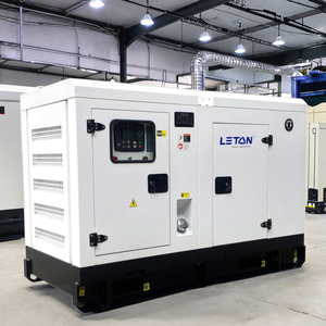 Leton siêu im lặng Máy phát điện diesel 10KW Máy phát điện nước làm mát 10KVA DIESEL cách âm làm mát bằng nước máy phát điện 20kva 16kw - Product Image 1