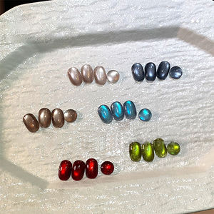 AILANUO Set de Esmaltes de Uñas en Gel Ojo de Gato de 6 Colores, 15 ml, Esmalte de Uñas en Gel Ojo de Gato, Libre de TPO y HEMA, OEM ODM, Gel Neón - Product Image 2