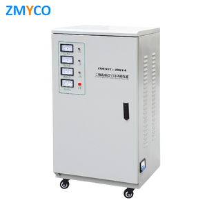 Stabilisateur statique compensé <span class=keywords><strong>triphasé</strong></span> 6kva <span class=keywords><strong>9kva</strong></span> 15kva 380v Ac Régulateur de tension automatique réglable - Product Image 2