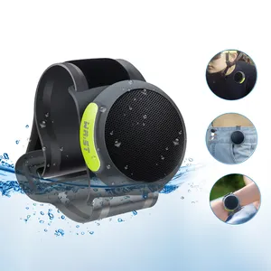 Clip-on Smallest Magnetic Golf Wrist Speakers Wearable Multipoint Pairing Pocket Size Mini Bluetooth Watch Speakers Tws