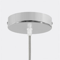 Fabricant OEM, moulage à un trou, Chrome Antique laiton métal or Vintage plafonnier Rose, Bases de support de lampe à suspension
