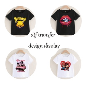 Autocollants personnalisés de haute qualité à motif crâne, impression sérigraphique, étiquettes à encre plastisol, transferts thermiques pour T-shirts, transferts DTF - Product Image 6