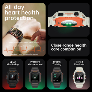 Nouvelle <span class=keywords><strong>montre</strong></span> connectée FT61 avec GPS, étanche IP68, suivi de la santé, fitness tracker pour le sport en plein air, <span class=keywords><strong>montre</strong></span> connectée pour hommes et femmes - Product Image 4