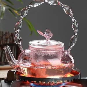 Creatore di tè di fascia alta personalizzato con <span class=keywords><strong>teiera</strong></span> in vetro <span class=keywords><strong>borosilicato</strong></span> alto, <span class=keywords><strong>teiera</strong></span> in vetro e bollitore con filtro per il tè - Product Image 6