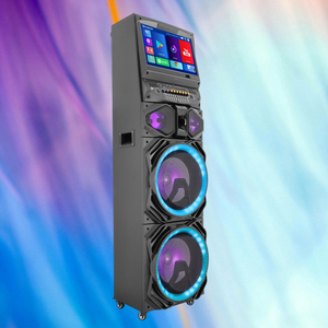 Altavoz de pantalla inteligente Diamond, tableta de Karaoke de 32 GB, <span class=keywords><strong>2</strong></span> micrófonos inalámbricos, sistema de Karaoke profesional, máquina de Karaoke con pantalla lírica - Product Image 4