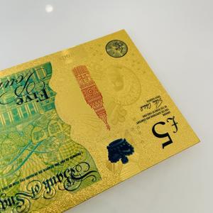 磅金箔纸币 5 美元金箔纸币 24K 适合派对、节日、收藏、纪念礼品 - Product Image 6