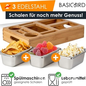 กล่องเก็บของอเนกประสงค์ Basicbird Couchbar ทำจากไม้ สำหรับใส่เครื่องดื่มและขนม ใช้บนโต๊ะทำงาน - Product Image 4