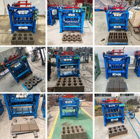 Machine automatique de fabrication de pavés en béton creux, de blocs de pavage et de briques de ciment - Prix