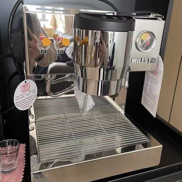 MILESTO EM-19-M3PRO  Control Touch Screen Commercial Rotary Semi-Automatic  Roaster Espresso Coffee Machine