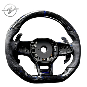 <span class=keywords><strong>Volante</strong></span> <span class=keywords><strong>deportivo</strong></span> de lujo de fibra de carbono de cuero completo de alta calidad para <span class=keywords><strong>VW</strong></span> Golf7 Golf6 GTI CC Polo - Product Image 4