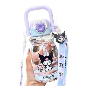 Bouteille d'eau Zuo Mu Kuromi 500 ml sans BPA avec sangle pour enfants, usage scolaire - Product Image 2