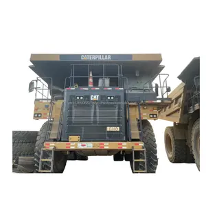 Used Caterpillar Cat 777D mining rock truck in strong working condition competitive price