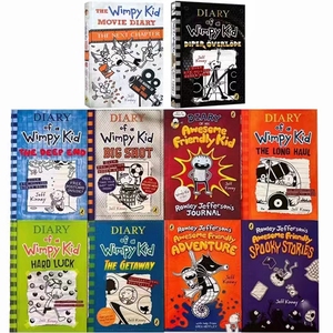 23 libros/set Diary of a Wimpy Kid Comic Set Aprendizaje de libros en inglés para niños Libros de cuentos para niños en inglés - Product Image 5