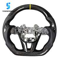 Setir Mobil Sport Kulit Serat Karbon Kustom untuk Mazda 3 6 RX8 CX60 Speed MX5 8 CX5 Cx7 RX7 Cx-5 CX90 BL GH GG GY