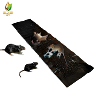Piège à colle super pliable de grande taille pour une élimination efficace des souris et des rats, planche répulsive pour souris d'intérieur solide