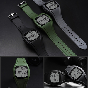 SYNOKE 9105 Nouvelle conception Montre numérique pour garçons Bracelet en silicone agréable Résistante à l'eau Comptage des pas <span class=keywords><strong>Chrono</strong></span> Montre-bracelet de <span class=keywords><strong>course</strong></span> - Product Image 5