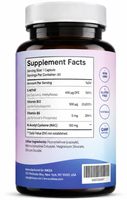 Inkea Bioactive Folate Capsules Soutien Cœur et Cerveau Adulte Antioxydant Anti-Fatigue Sans OGM Sans Gluten Végétarien 60
