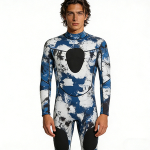 Combinaison de plongée pour homme en néoprène camouflage de haute qualité, imprimé camouflage, pour la pêche <span class=keywords><strong>au</strong></span> <span class=keywords><strong>harpon</strong></span> en haute mer - Product Image 3