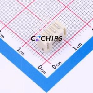 WAFER-PH2.0-4PWZ-Y62 Wire-to-Board Pin Header Bent Lead Through Hole,P=2mm Connector 1x4P 2mm Right Angle Insert PH - Product Image 2