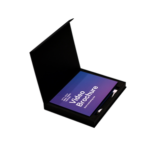 <span class=keywords><strong>Brochure</strong></span> vidéo musicale DIY avec écran LCD 7 pouces HD, carte vidéo vierge, fournisseur chinois pour cadeau marketing, anniversaire, amour - Product Image 4