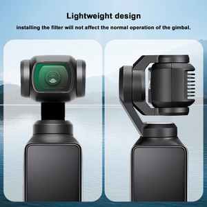 Liga de alumínio leve ZOMEI e vidro temperado Lente magnética Filtros Soft Streak Soft Black para OSMO POCKET 3 - Product Image 3