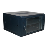 Armoire serveur réseau 6U de 19 pouces, profondeur 600 mm, acier SPCC, stock disponible