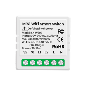 Interruptor Inteligente WiFi para 1/2/3/4 Canales, Control Remoto Inalámbrico para Luces, Módulo de Interruptores, Automatización del Hogar con Voz Alexa - Product Image 3