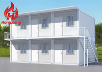 Maisons mobiles en conteneurs personnalisées, véranda, groupe de dortoirs, bureau, bâtiment, pièce, maison préfabriquée en conteneurs, villa