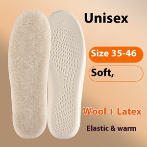 Solette Termiche Traspiranti in Lana 100% e Lattice, Fornitura Diretta dalla Fabbrica, Temperatura Costante di -10°C, Aumento Altezza, Unisex - Product Image 6